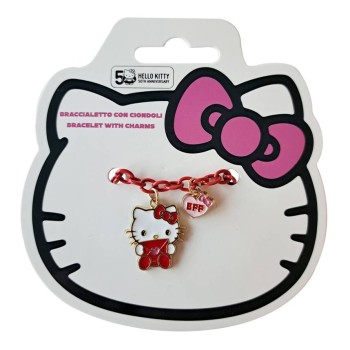 Braccialetto con due charms bijoux - Hello Kitty