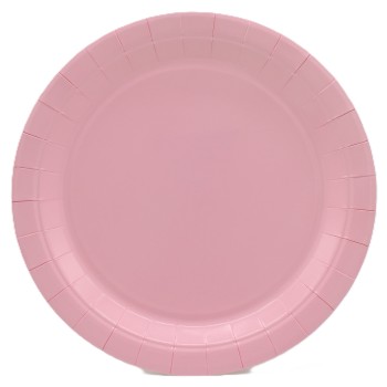 Piatto in carta rotondo 100% compostabile Cm. 24 -...