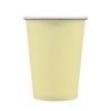 Bicchiere in carta 100% compostabile cc.250 - Confezione 15 pz - Mostarda