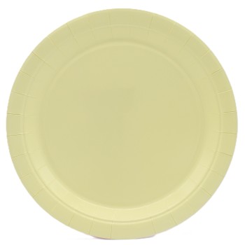 Piatto in carta rotondo 100% compostabile Cm. 18 -...