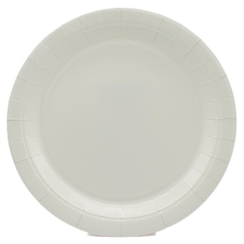 Piatto in carta rotondo 100% compostabile Cm. 18 -...