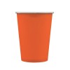 Bicchiere in carta 100% compostabile cc.250 - Confezione 15 pz - Arancione