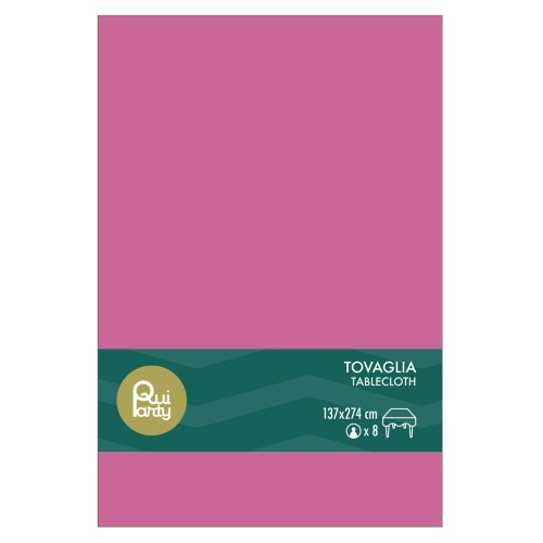 Tovaglia in plastica pvc Cm. 137x274 - Malva