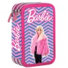 Astuccio completo 3 zip - Giotto Turbocolor - Barbie