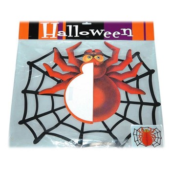 Festone carta ragno 3D Halloween