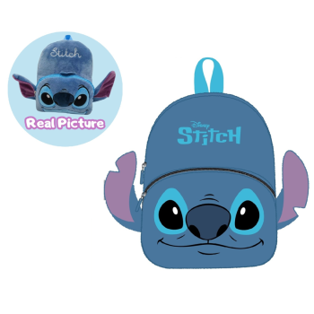 Zainetto peluche 3D Cm. 30x24x8 - Stitch 2