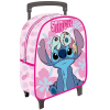 Zainetto asilo con trolley Cm. 31x24x10 - Stitch girl