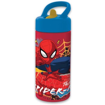 Borraccia con cannuccia Playground 410 ML - Spiderman