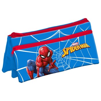 Astuccio bustina triplo scomparto Cm. 21x10 - Spiderman