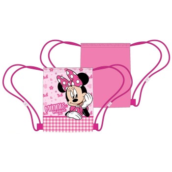 Sacca nylon con laccetti Cm. 40x35 - Minnie