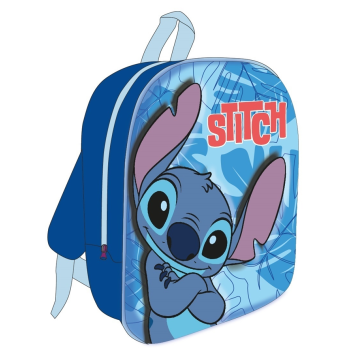 Zainetto asilo 3D Cm. 30x26x10 - Stitch boy