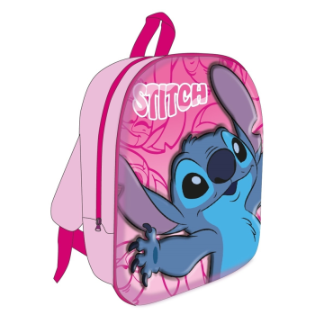 Zainetto asilo 3D Cm. 30x26x10 - Stitch girl