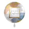 Palloncino mylar 18'' Cm. 45 - Rotondo - Buon Compleanno