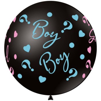 Palloncino lattince mongolfiera 36" Cm. 91 - 4 lati - Boy...