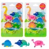 Set 6 gommine sagomate - Dinosauri