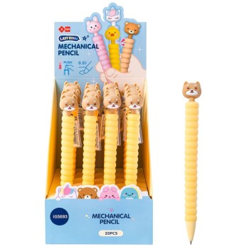 Penna sfera scatto con testa - Cane