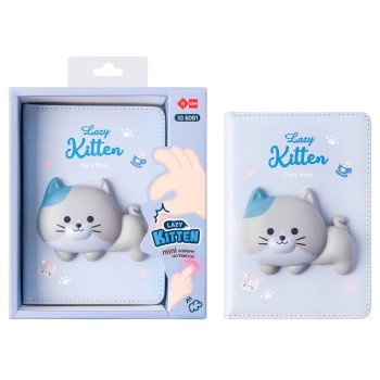 Notebook 96 pagine Squishy Cm. 17x14,5x5,5 - Gatto