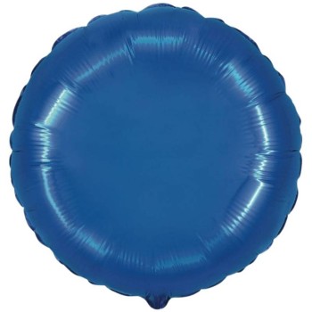 Palloncino Mylar 18" Cm. 45 - Rotondo - Blu