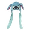 Cappello peluche 3D con orecchie lunghe - Stitch