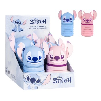 Astuccio cilindro in silicone estensibile - Stitch 2