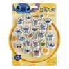 Blister 25 gommine sagomate - Stitch