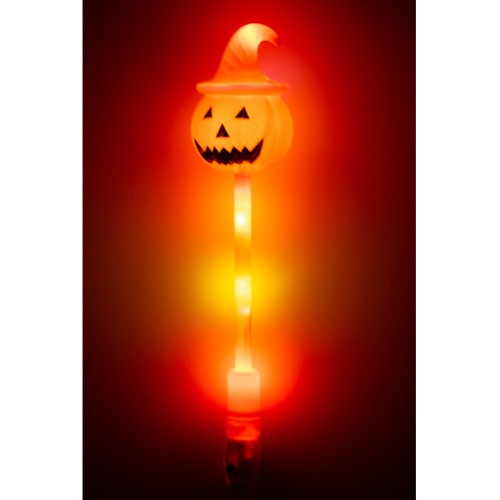 Zucca luminosa con manico Cm. 23