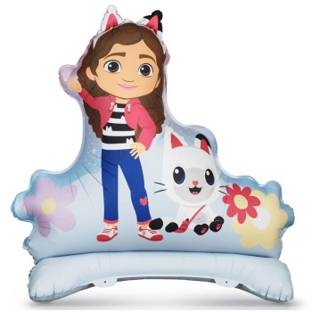Palloncino mylar standing Cm. 92x90 - Gabby Dollhouse