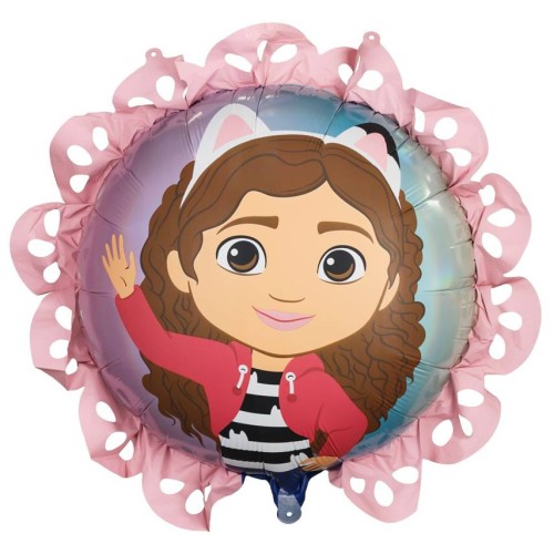 Palloncino mylar rotondo Cm. 52x52 - Gabby...