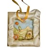 Piastrella resina Orso Balù Cm. 8x8 con scatola regalo