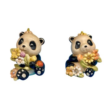 Panda resina medio cm. 7