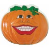 Decorazione termoformata pvc zucca sorridente cm. 35x40