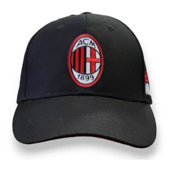 Cappello con visiera e scritta laterale – AC Milan