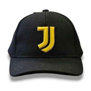 Cappello con visiera nero e logo giallo - FC Juventus