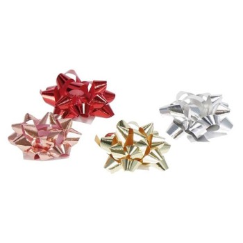 Set 200 coccarde metallizzate Diamentro Cm. 3,5 - Colori...