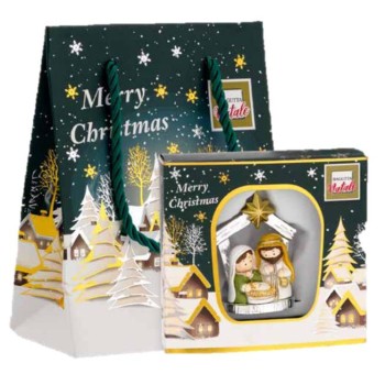 Mini natività in resina in confezione regalo 2