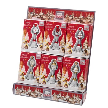 Scopetta portafortuna natalizia in confezione regalo
