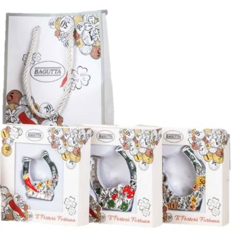 Ferro di cavallo portafortuna in confezione regalo -... 2