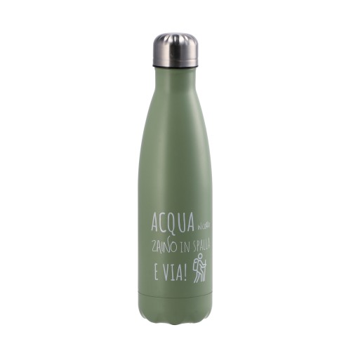 Borraccia termica 500 ML. Cm. 7x26 - Modelli...