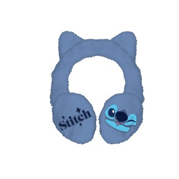 Paraorecchie in peluche 3D con orecchie - Stitch