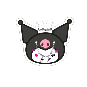 Braccialetto con charms removibili - Kuromi