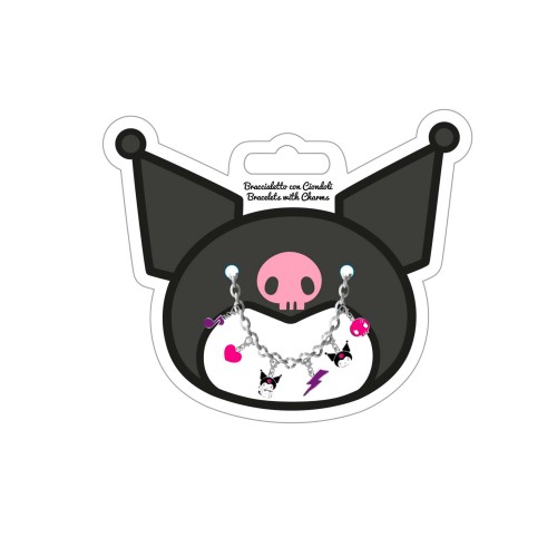 Braccialetto con charms removibili - Kuromi