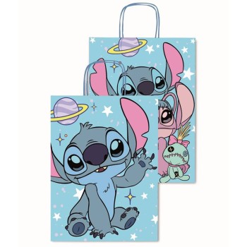 Busta regalo con cordoncino Walt Disney "Stitch" - Cm....