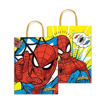 Busta regalo con cordoncino "Marvel" - Cm. 36x12x46