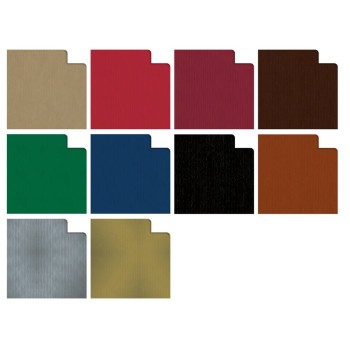 Carta da regalo ecolor Kraft Dark Cm. 100x70 - Colori...