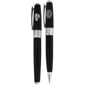 Set penna roller e penna sfera in astuccio regalo - AC Milan
