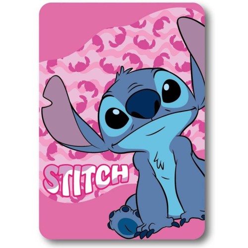 Pail soft Cm. 100x140 - Stitch Girl