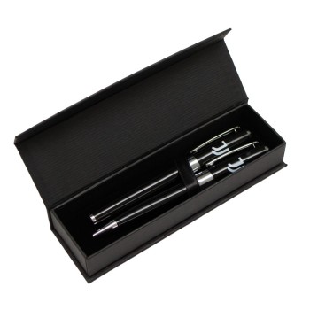 Set penna roller e penna sfera in astuccio regalo - FC...