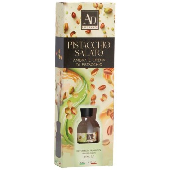 Diffusore essenze 125 ML con midollini - Pistacchio salato