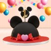 Candelina per torta sagomata orecchie Mickey/Minnie – Numero 1
