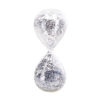 Clessidra in vetro «Oro&Argento» Cm. 6,5x16 – Modelli... 2